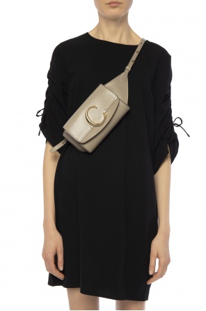 ‘chloé c’ belt bag with logo, zdjęcie 2 ‘chloé c’ belt bag with logo od Chloe